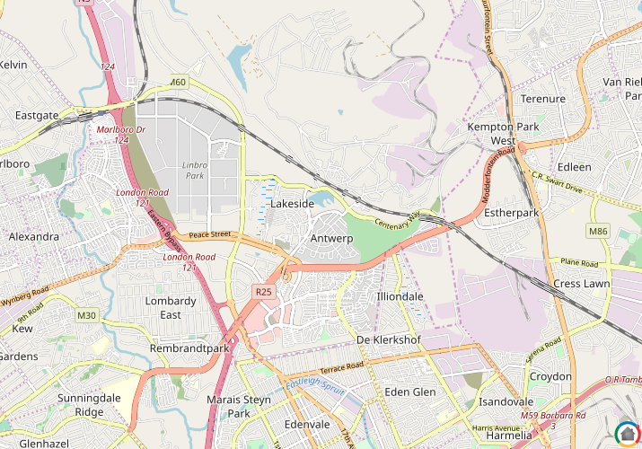 Map location of Thornhill Estate